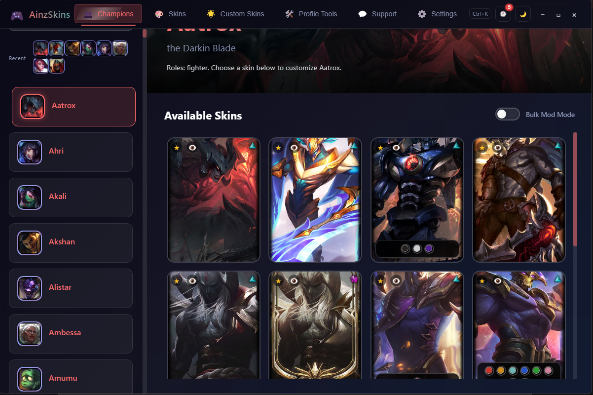 Mod Skin LoL V2